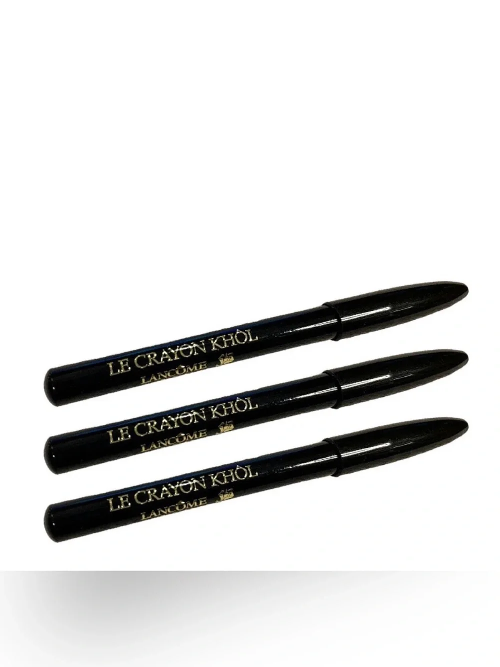 Lancôme Le Crayon Khôl Eyeliner Pencils — Black (3 pack)
